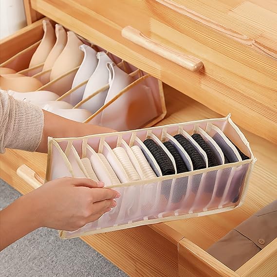 3pcs/set Clothes Storage Ladies Undergarments Storage Box | Drawer Organizers