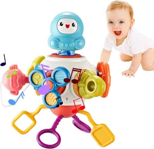 8 In 1 Multi Functional Busy Activity Toy | Infant Montessori Activities Busy Board Cubes